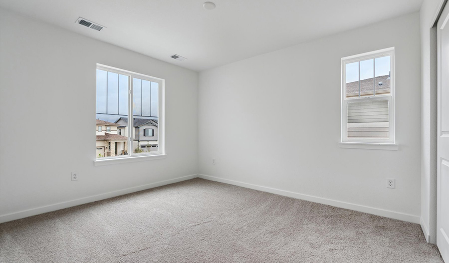 Bedroom of the Layla floor plan