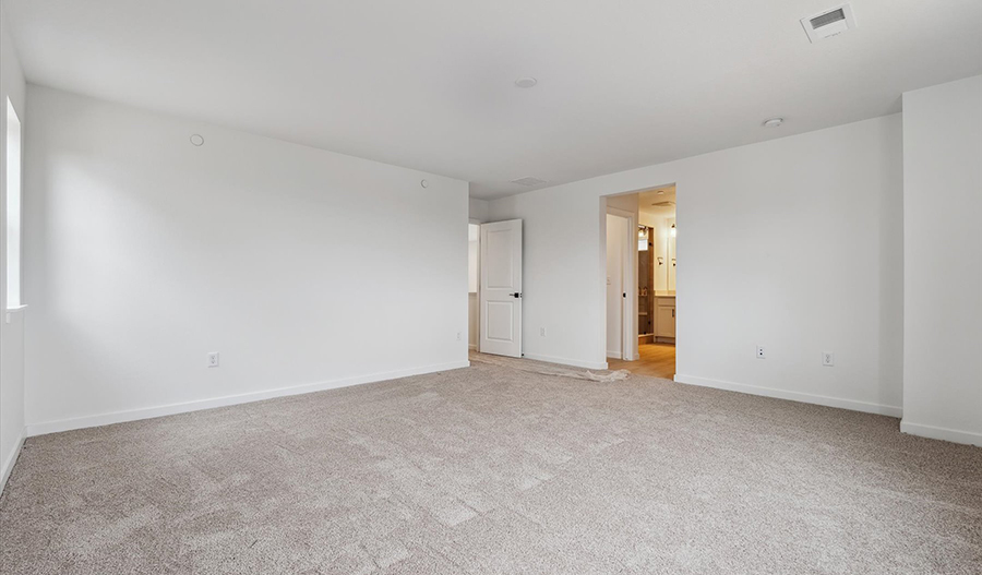 Bedroom of the Layla floor plan