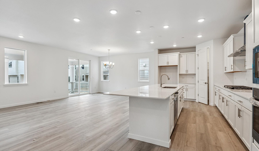 Kitchen of the Laurel floor plan