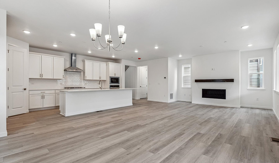 Kitchen of the Laurel floor plan