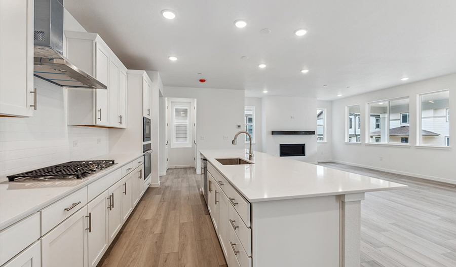 Kitchen of the Laurel floor plan