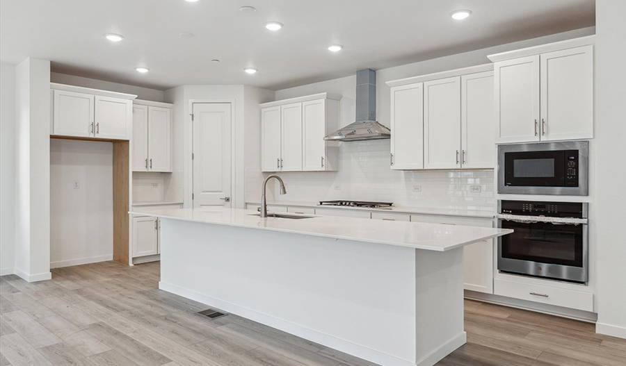 Kitchen of the Laurel floor plan