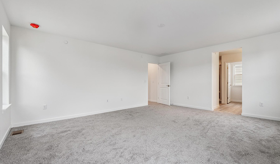 Bedroom of the Laurel floor plan