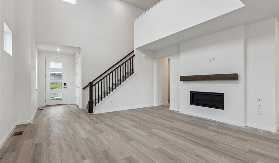 Great Room of the Layla floor plan