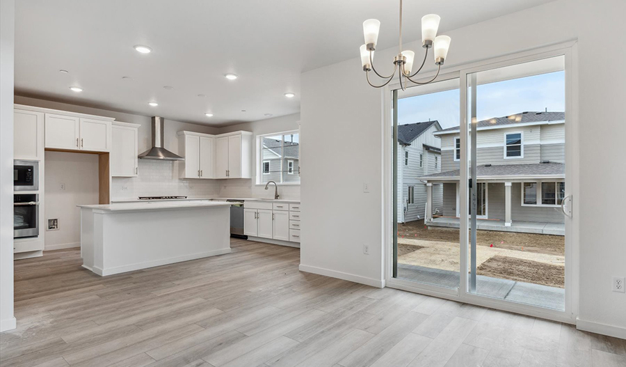 Dining Room of the Layla floor plan
