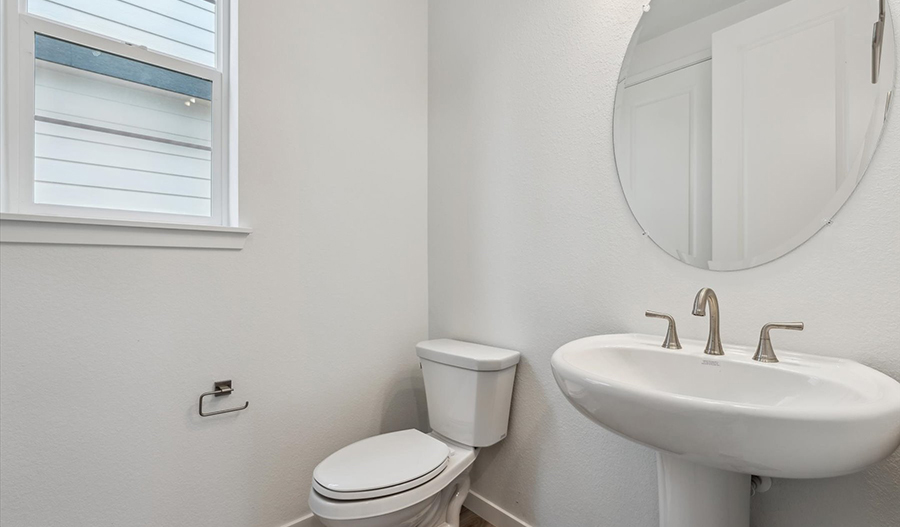 Bathroom of the Layla floor plan