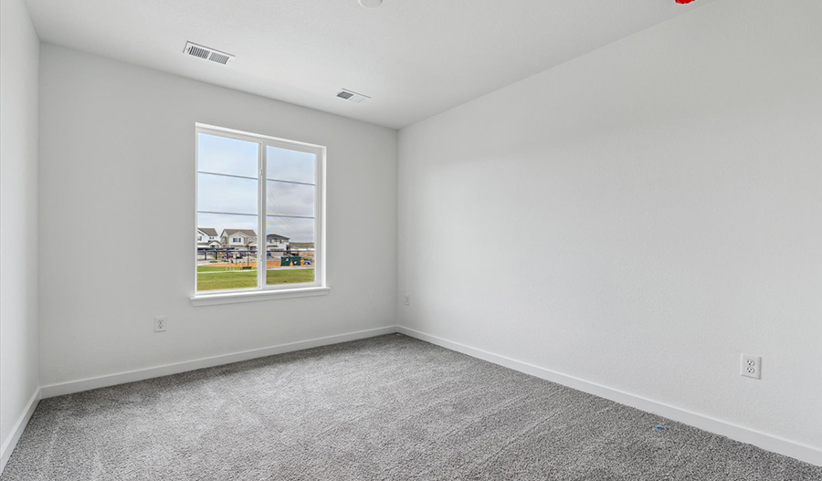 Bedroom of the Layla floor plan