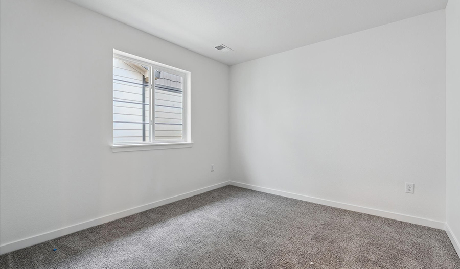 Bedroom of the Layla floor plan