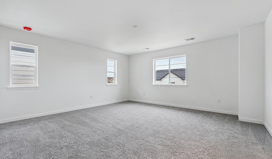 Bedroom of the Layla floor plan