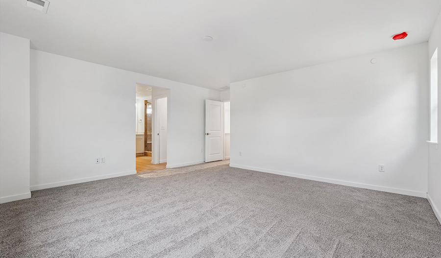 Bedroom of the Layla floor plan