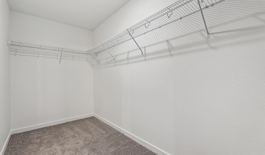Closet of the Layla floor plan