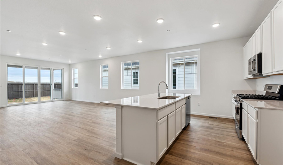 Kitchen of the Alexandrite floor plan