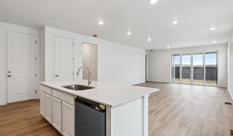Kitchen of the Alexandrite floor plan