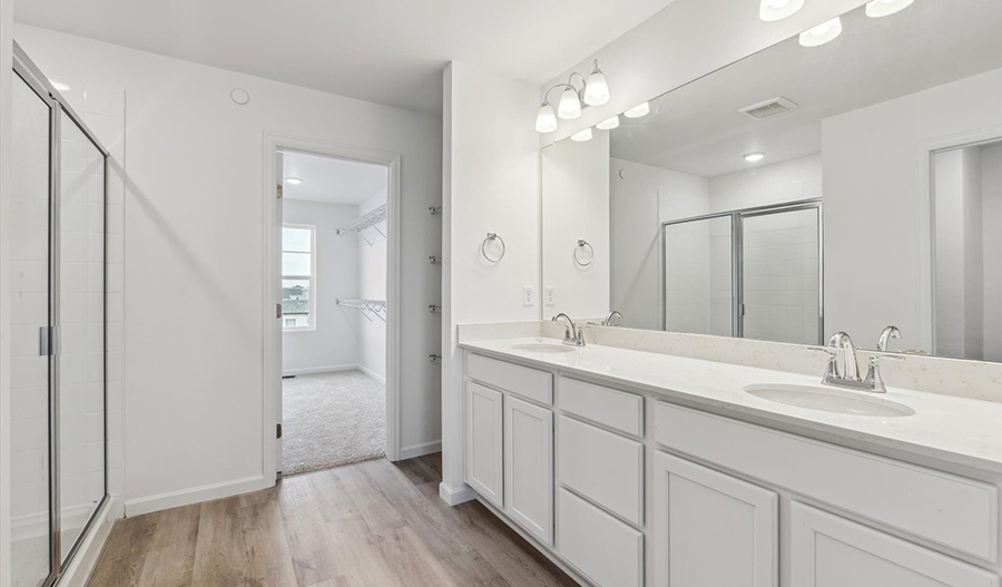 Bathroom of the Lapis floor plan