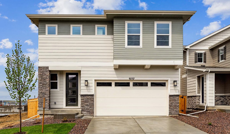 Exterior of the Laurel floor plan
