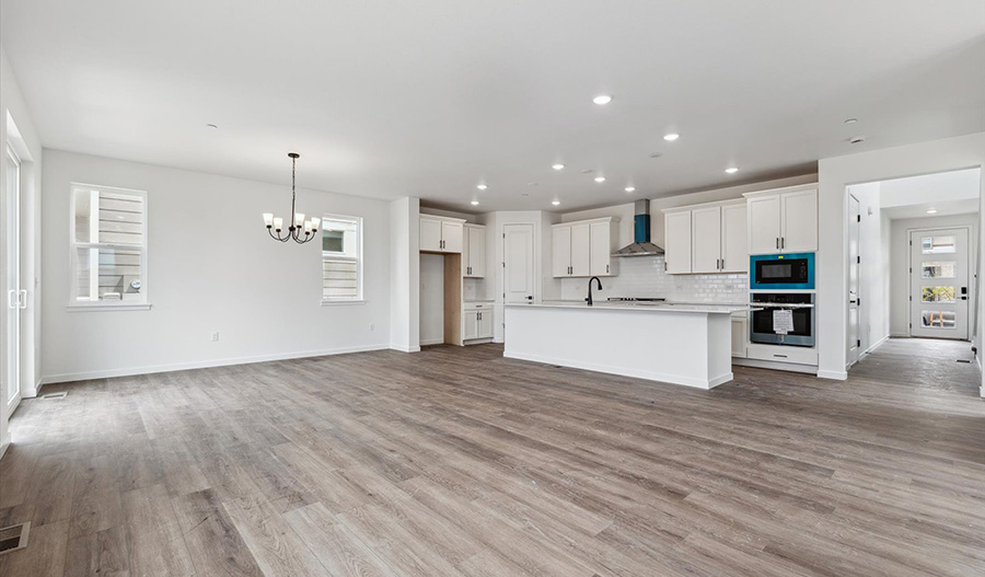 Great Room of the Laurel floor plan