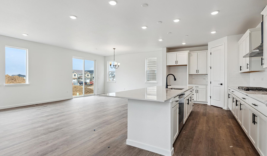 Kitchen of the Laurel floor plan