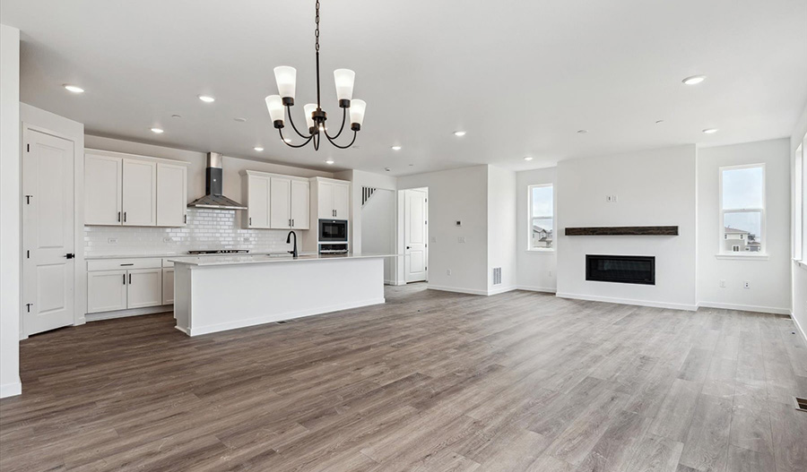 Kitchen of the Laurel floor plan