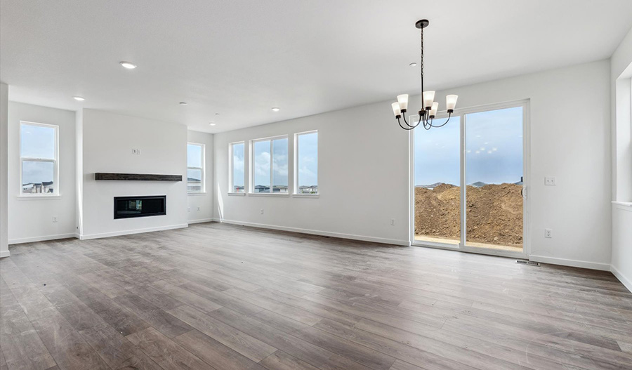 Dining Nook of the Laurel floor plan