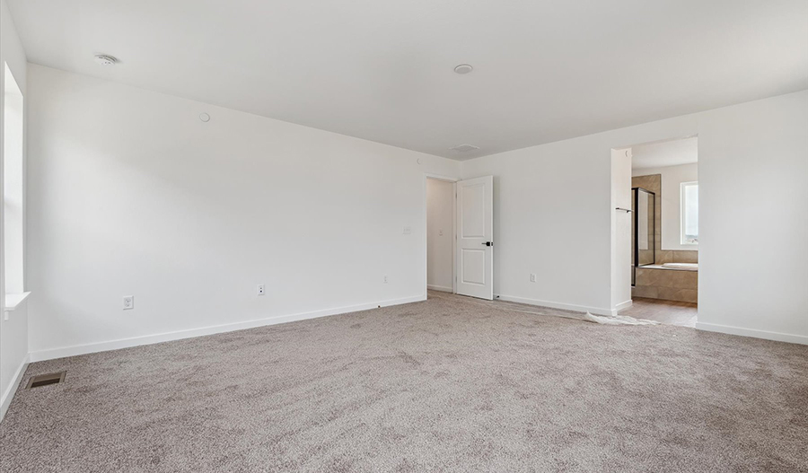 Bedroom of the Laurel floor plan
