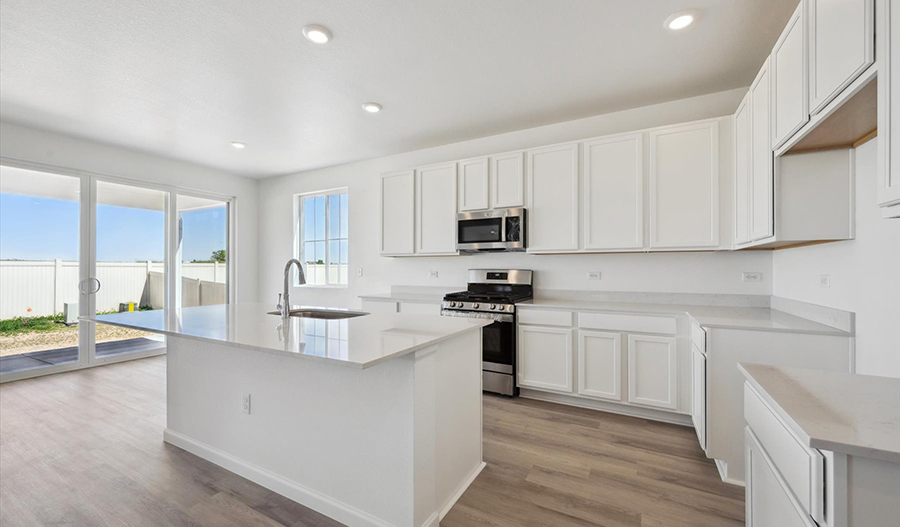 Kitchen of the Moonstone floor plan