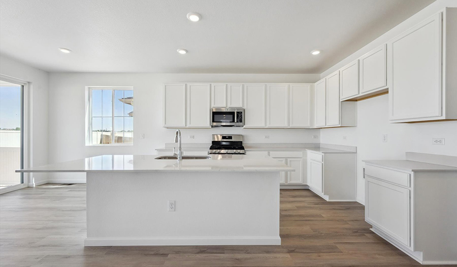 Kitchen of the Moonstone floor plan
