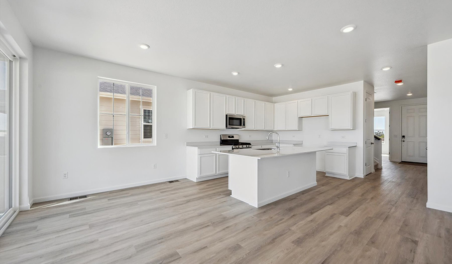 Kitchen of the Moonstone floor plan