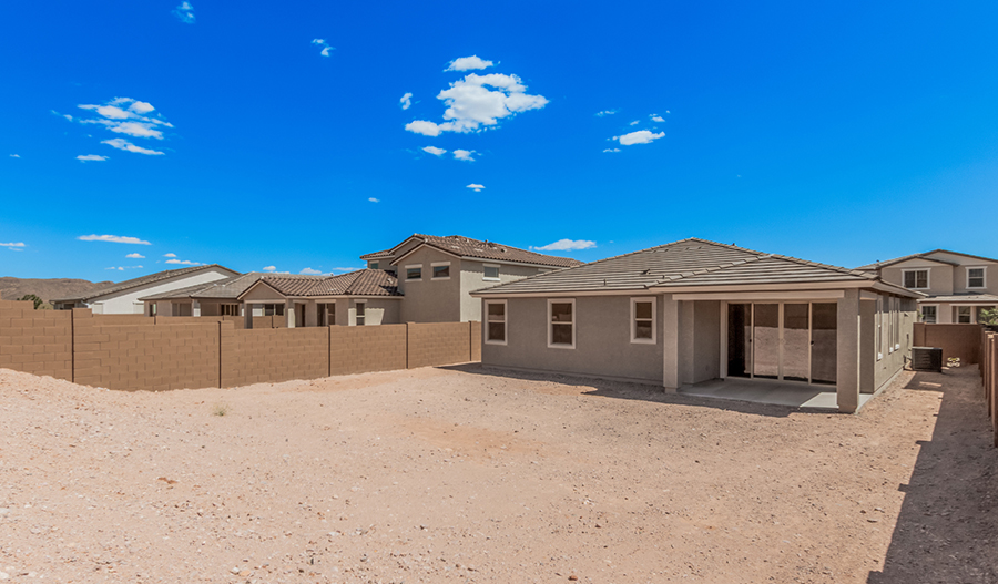 Rear Exterior of the Alexandrite floor plan