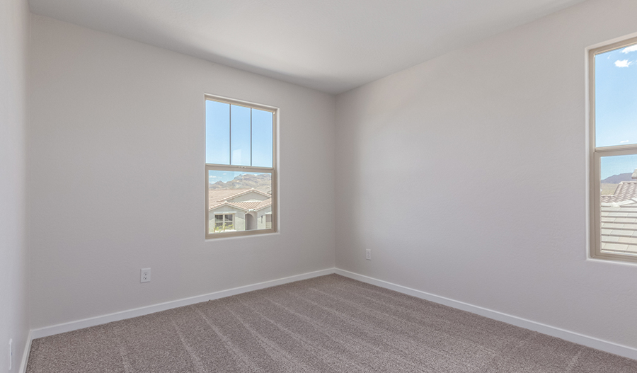 Bedroom of the Zinc floor plan