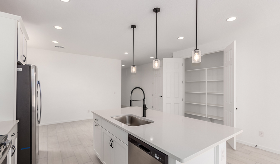 Kitchen of the Onyx floor plan
