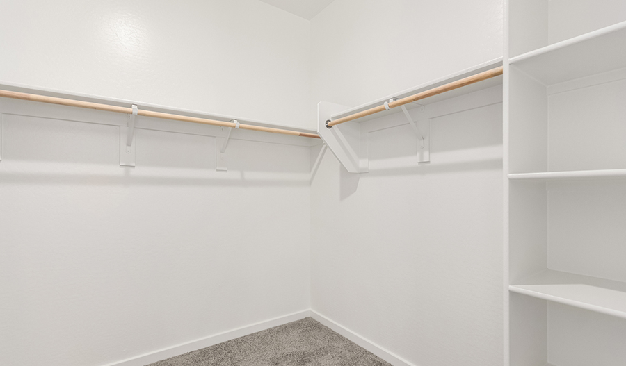 Closet of the Onyx floor plan