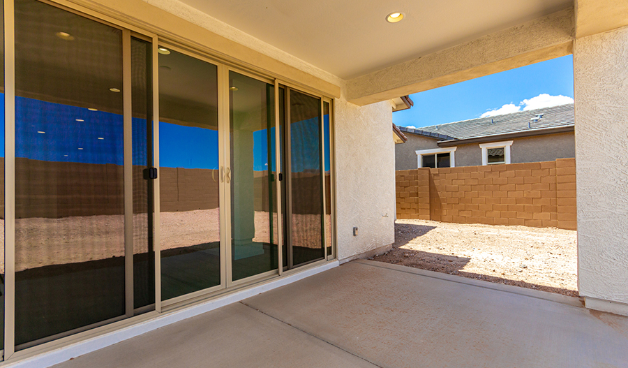 Rear Exterior of the Onyx floor plan