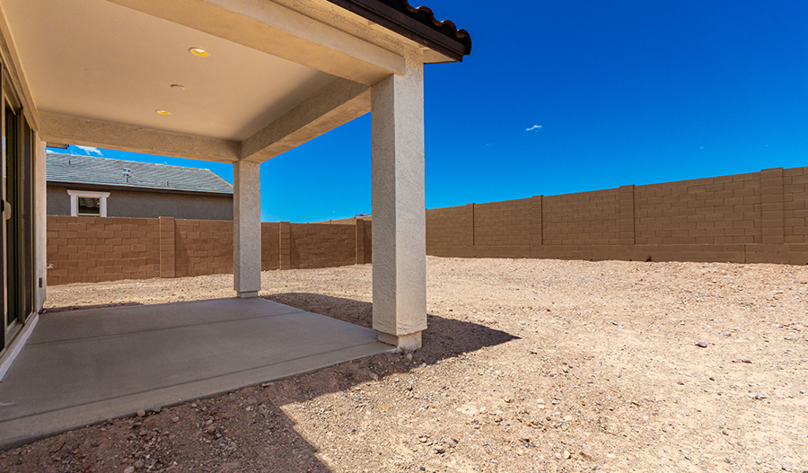 Rear Exterior of the Onyx floor plan