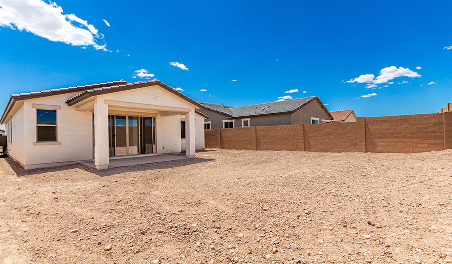 Rear Exterior of the Onyx floor plan