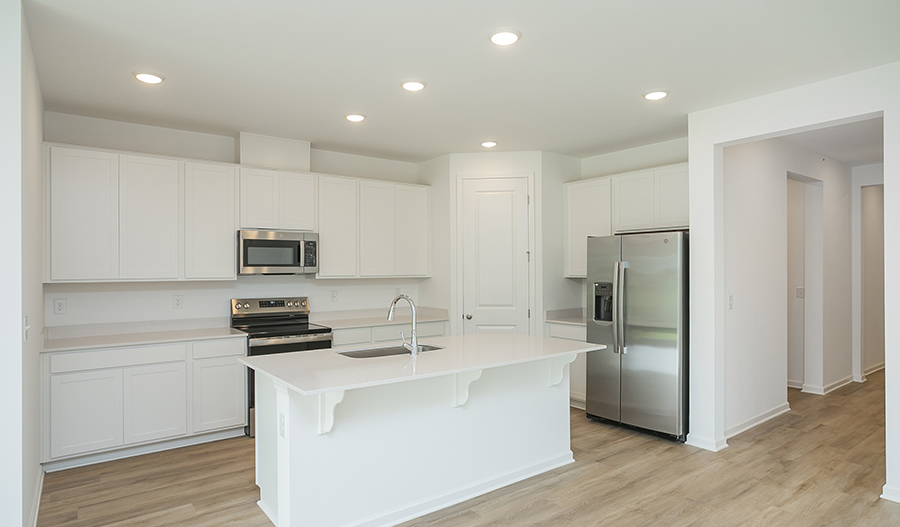 Kitchen of the Bronze floor plan