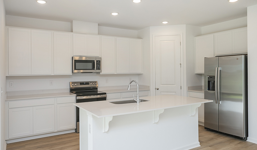 Kitchen of the Bronze floor plan