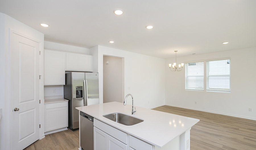 Kitchen of the Bronze floor plan
