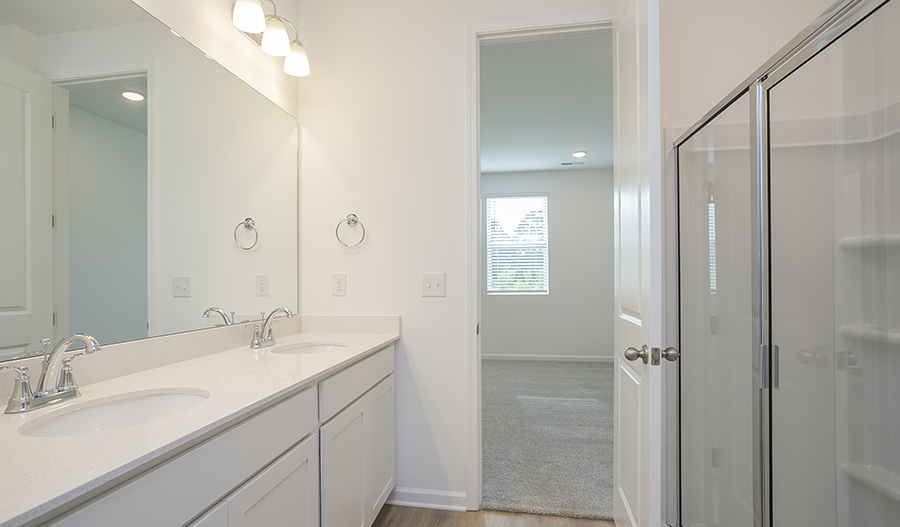 Bathroom of the Bronze floor plan