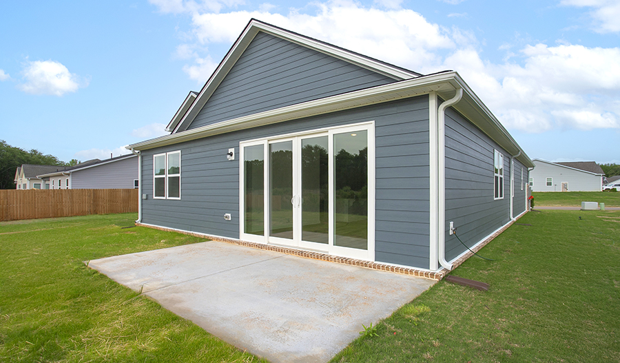 Rear Exterior of the Bronze floor plan