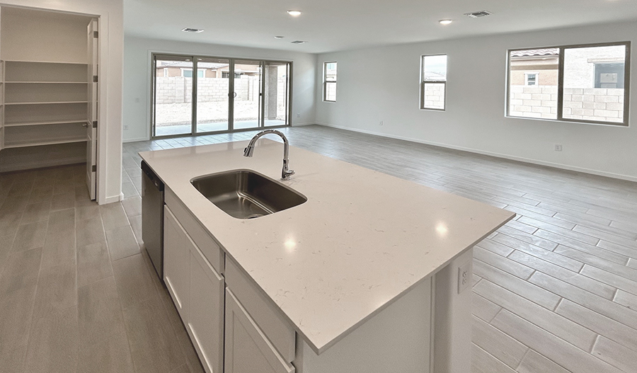 Kitchen of the Larimar floor plan