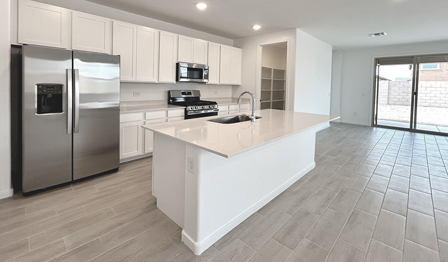 Kitchen of the Larimar floor plan