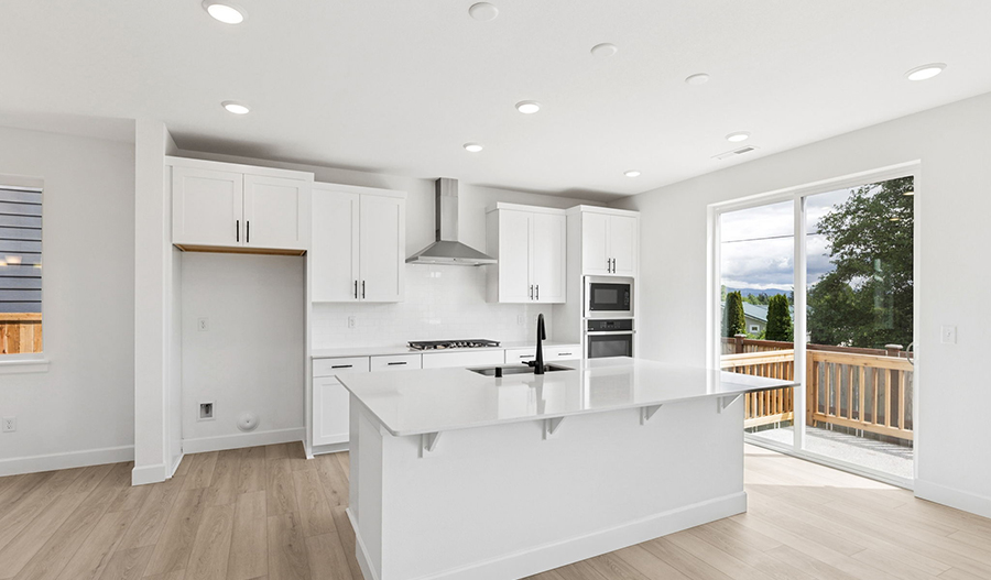 Kitchen of the Bedford floor plan