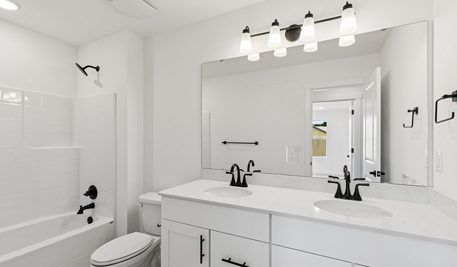 Bathroom of the Bedford floor plan