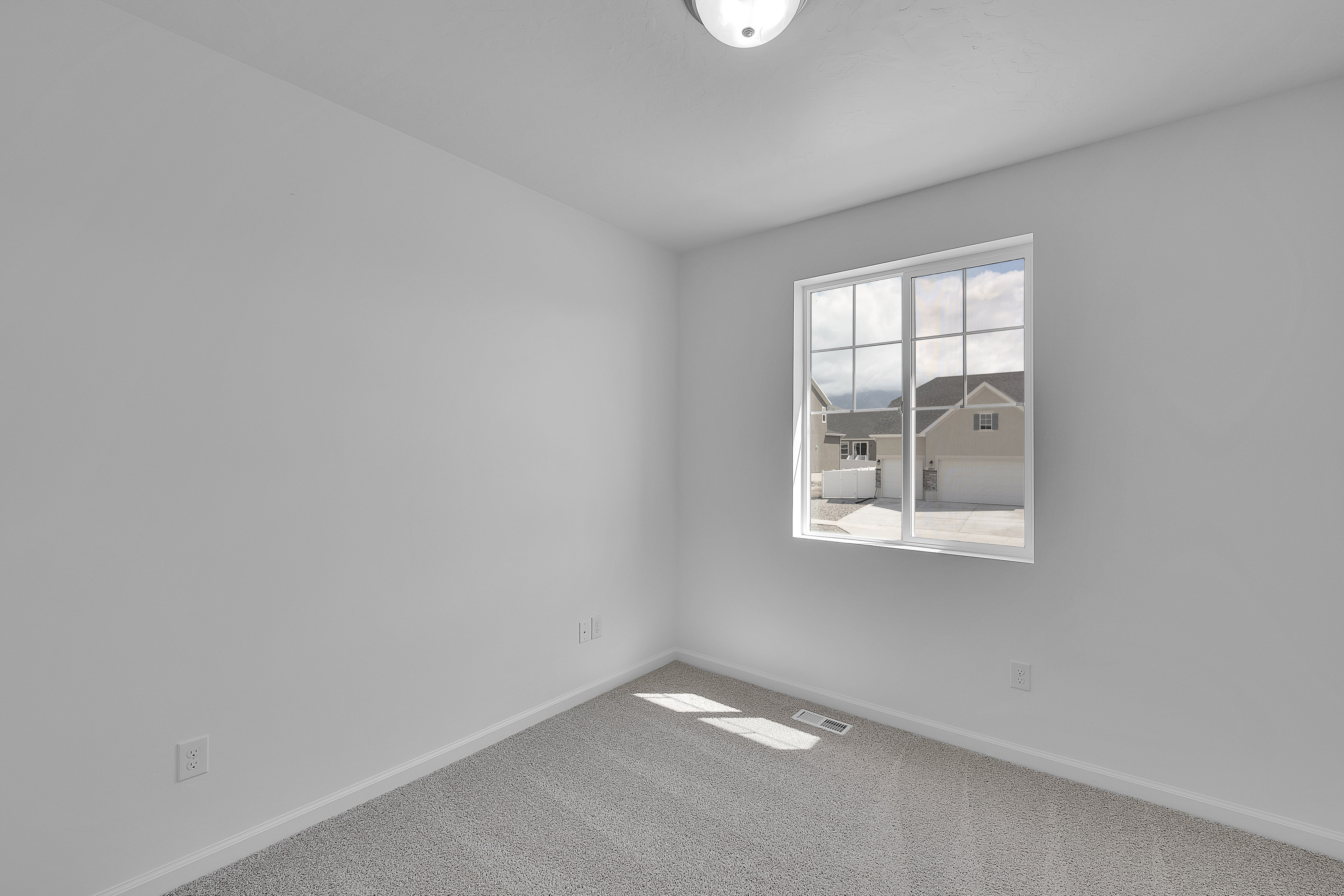 Bedroom of the Bryce floor plan