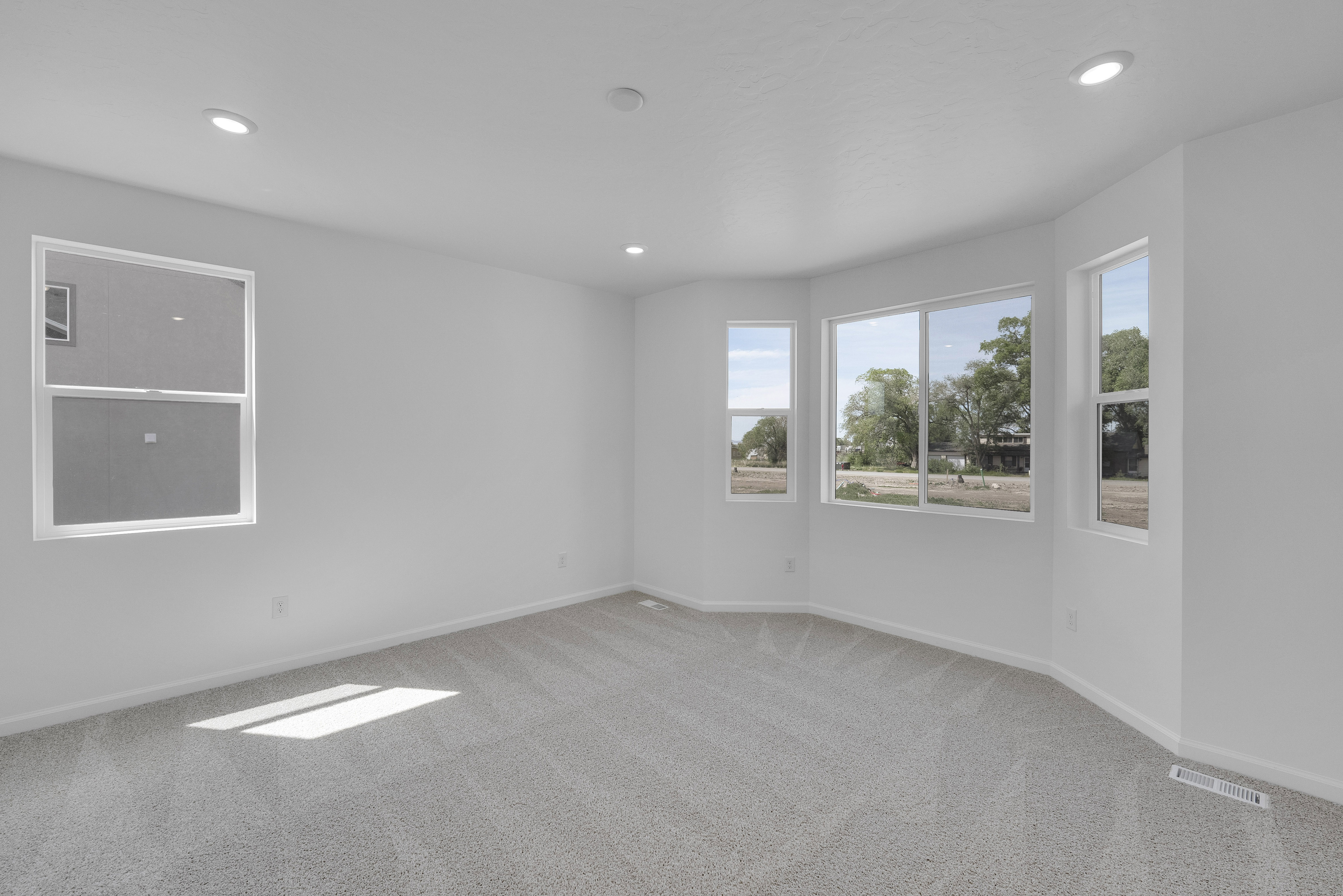 Bedroom of the Bryce floor plan