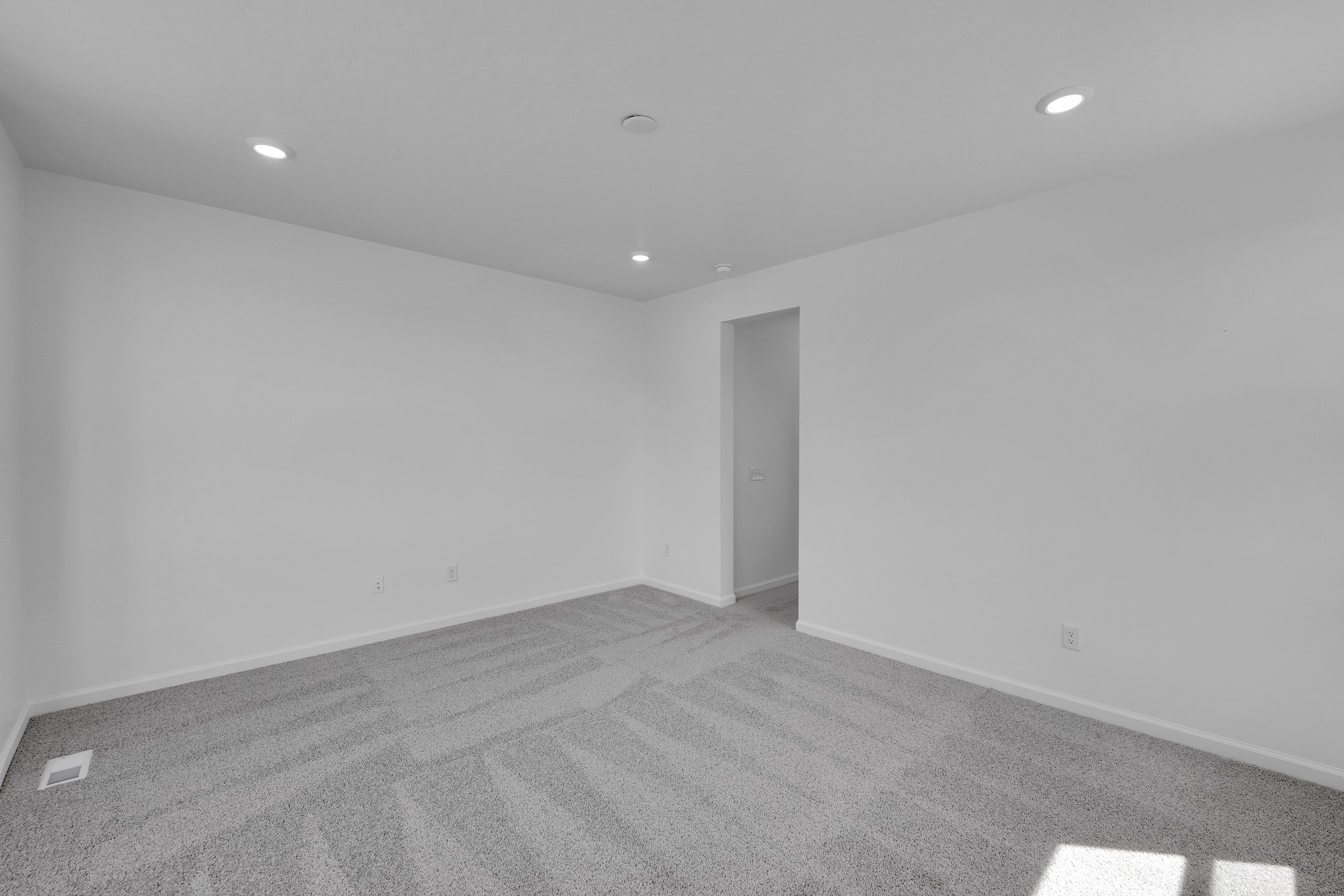 Bedroom of the Bryce floor plan