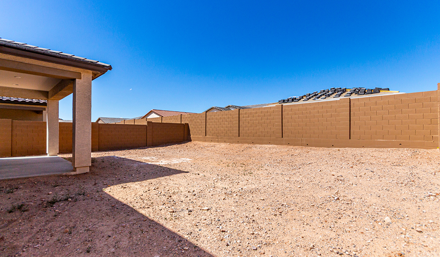 Rear Exterior of the Peridot floor plan