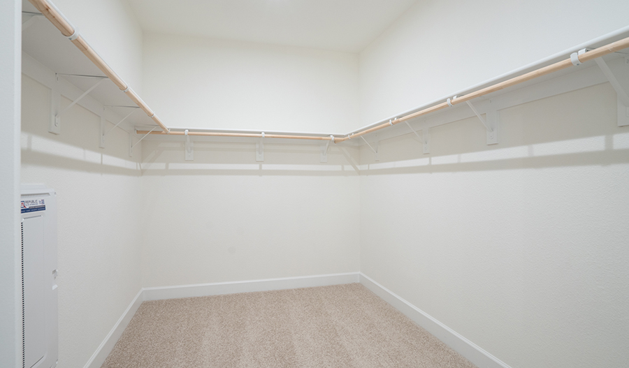 Closet of the Hemingway floor plan