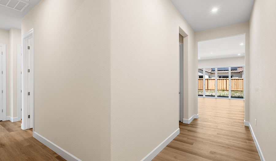 Entry of the Delaney floor plan