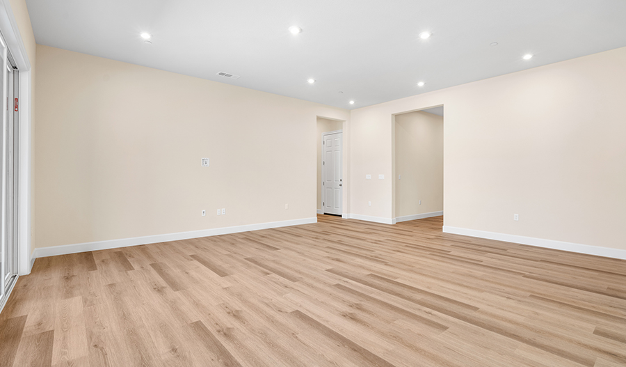 Great Room of the Delaney floor plan